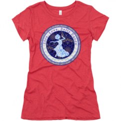 Ladies Slim Fit Super Soft Triblend Tee