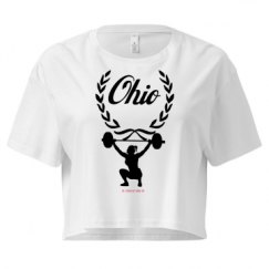 Ladies Festival Cali Crop Top Tee