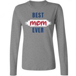 Ladies Relaxed Fit Basic Long Sleeve Tee