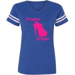 Ladies Relaxed Fit Vintage Sports Tee