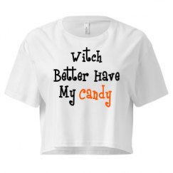 Ladies Festival Cali Crop Top Tee