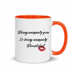 11oz Ceramic Mug with Color Inside