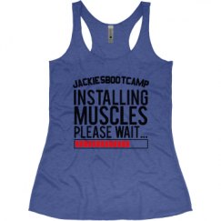 Ladies Slim Fit Super Soft Racerback Triblend Tank