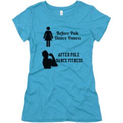 Ladies Slim Fit Super Soft Triblend Tee