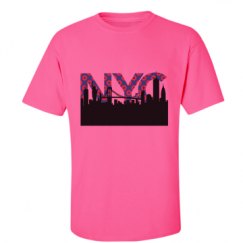 Unisex Ultra Cotton Safety Neon Crewneck Tee