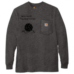 Unisex Carhartt Pocket Long Sleeve Tee