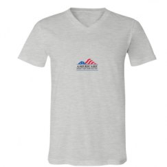 Unisex V-Neck Jersey Tee