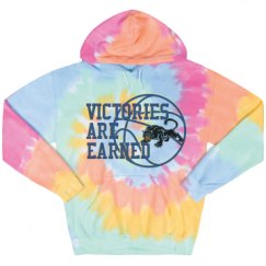 Unisex Tie-Dye Fleece Hoodie