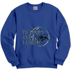 Unisex Film and Foil Crewneck Sweatshirt