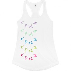 Ladies Slim Fit Racerback Tank Top