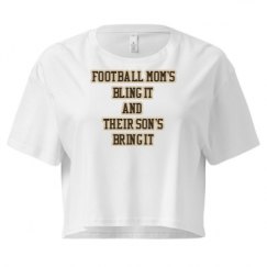 Ladies Festival Cali Crop Top Tee