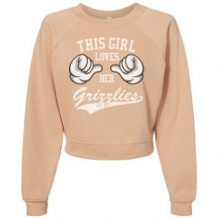 Women's Raglan Pullover Fleece