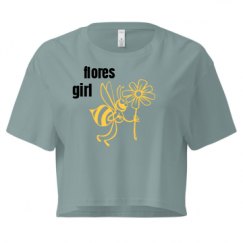 Ladies Festival Cali Crop Top Tee