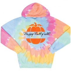 Unisex Tie-Dye Fleece Hoodie