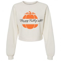 Women's Raglan Pullover Fleece