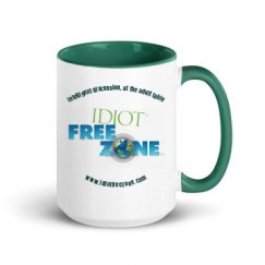 15oz Ceramic Mug with Color Inside