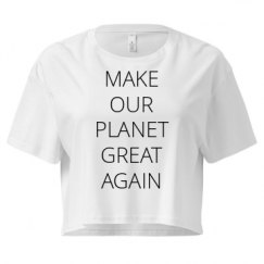 Ladies Festival Cali Crop Top Tee