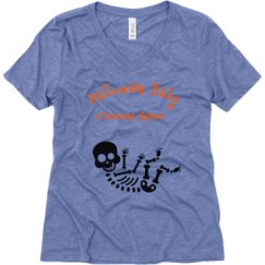 Ladies Relaxed Fit Super Soft Triblend V-Neck Tee