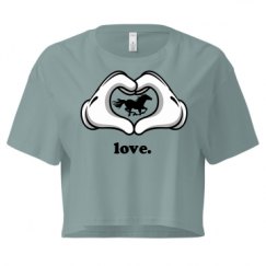 Ladies Festival Cali Crop Top Tee