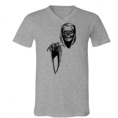 Unisex V-Neck Jersey Tee