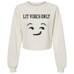 Women's Raglan Pullover Fleece