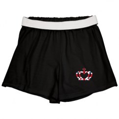 Slim Fit Cheer Shorts