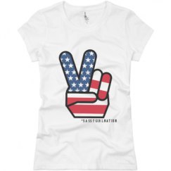 Ladies Slim Fit Basic Promo Jersey Tee