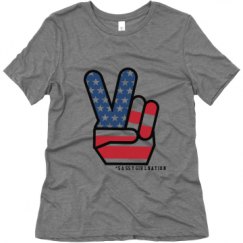 Ladies Relaxed Fit Super Soft Triblend Tee