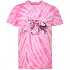 Youth Tie-Dye Cyclone Pinwheel Tee