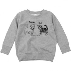 Toddler Crewneck Basic Promo Sweatshirt