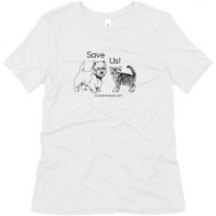 Ladies Relaxed Fit Super Soft Triblend Tee