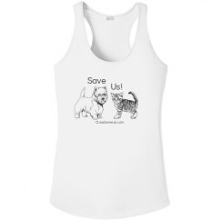 Ladies Athletic Performance Racerback Tank