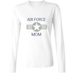 Ladies Relaxed Fit Basic Long Sleeve Tee