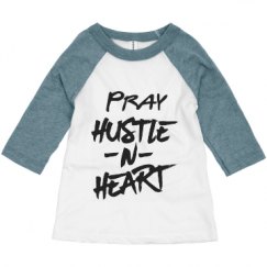 Toddler 3/4 Sleeve Raglan Tee
