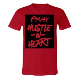 Unisex V-Neck Jersey Tee