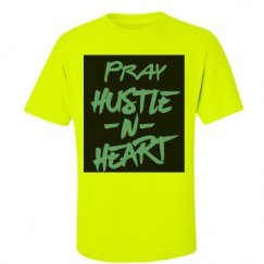 Unisex Ultra Cotton Safety Neon Crewneck Tee