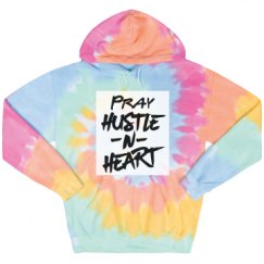 Unisex Tie-Dye Fleece Hoodie