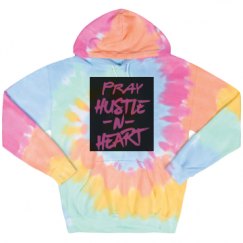Unisex Tie-Dye Fleece Hoodie