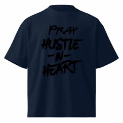 Unisex Organic Oversized High Neck T-Shirt