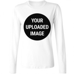 Ladies Relaxed Fit Basic Long Sleeve Tee