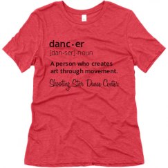 Ladies Relaxed Fit Super Soft Triblend Tee