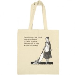 Canvas Bargain Tote Bag