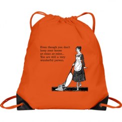 Port & Company Drawstring Cinch Bag