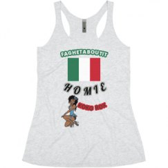 Ladies Slim Fit Super Soft Racerback Triblend Tank