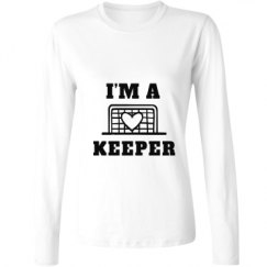 Ladies Relaxed Fit Basic Long Sleeve Tee