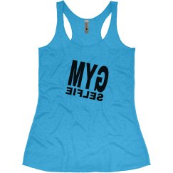 GYM SELFIE  (Mirror Selfie Tank)