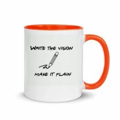 11oz Ceramic Mug with Color Inside