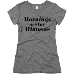 Ladies Slim Fit Super Soft Triblend Tee