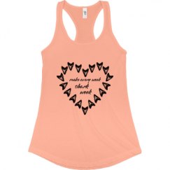 Ladies Slim Fit Racerback Tank Top