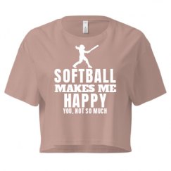 Ladies Festival Cali Crop Top Tee